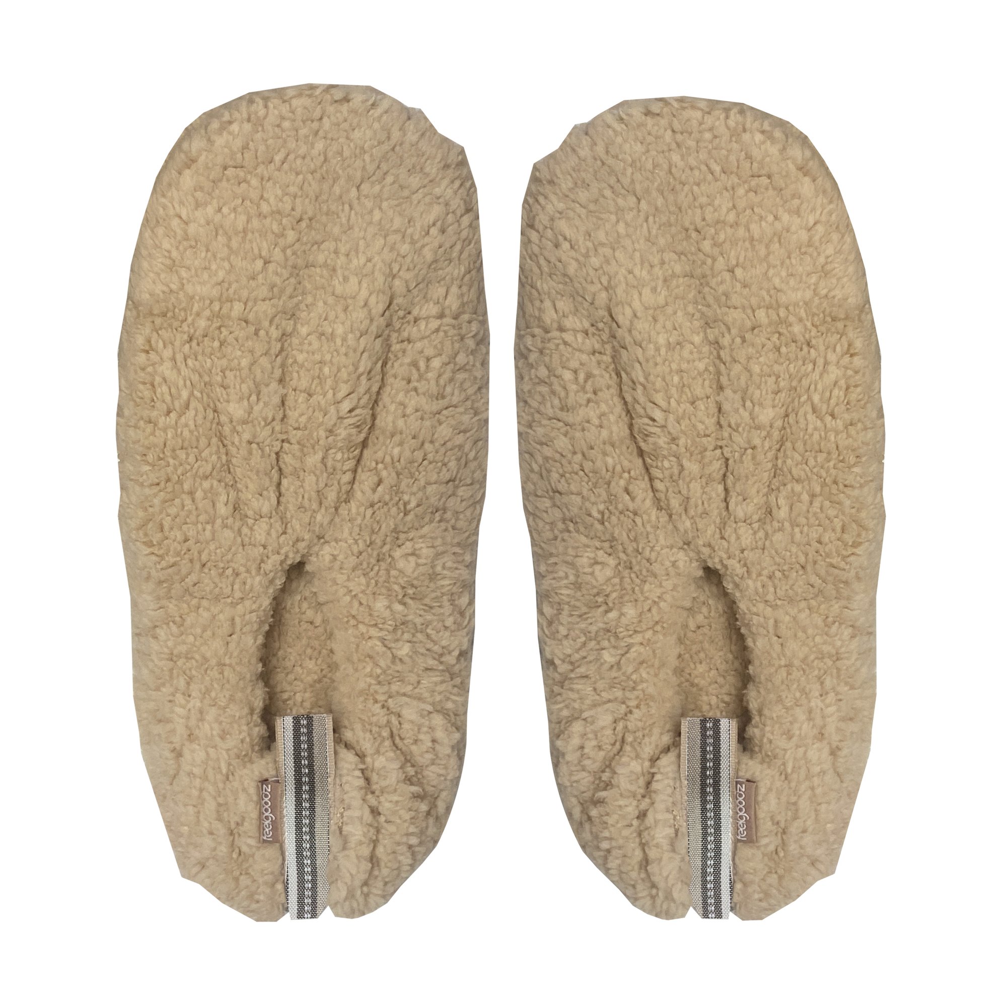 sherpa slipper sock tan